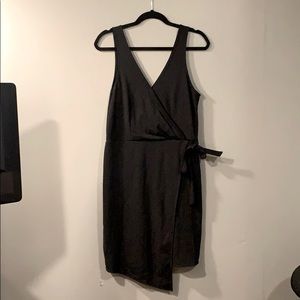 Black Wrap Dress